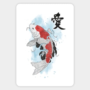 Japanese Koi fish Magnet